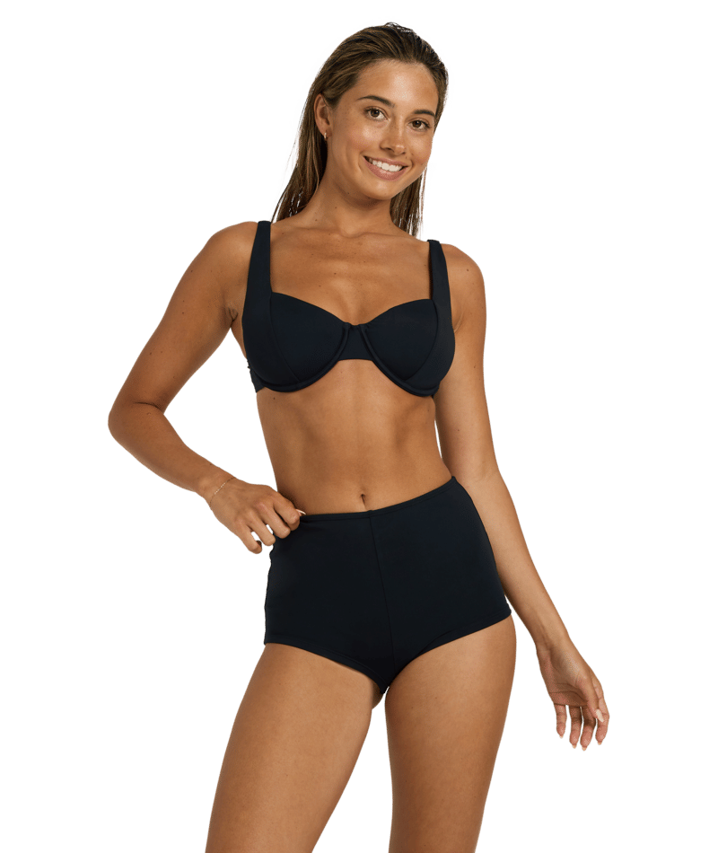 Roxy Beach Classics Uw D Cup in BLACK