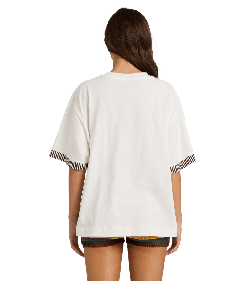 Roxy Sunscape Tee in COCONUT MILK
