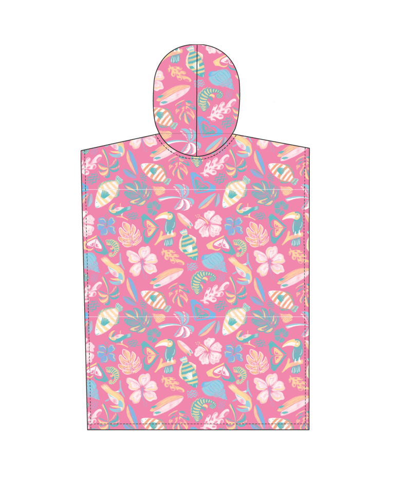 Roxy Tw Stay Magical Printed in PINK CARNATION OCEAN LOVE