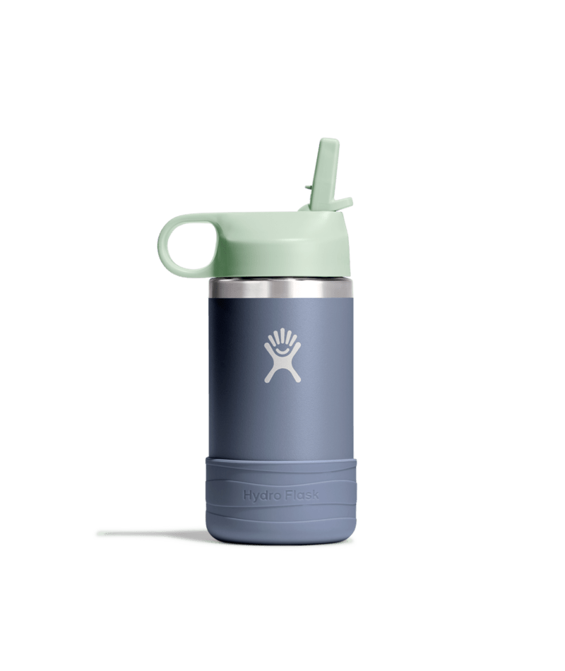 Hydro Flask Kids 12 Oz Wide Mouth Straw Cap And Boot in W12CSWBB499