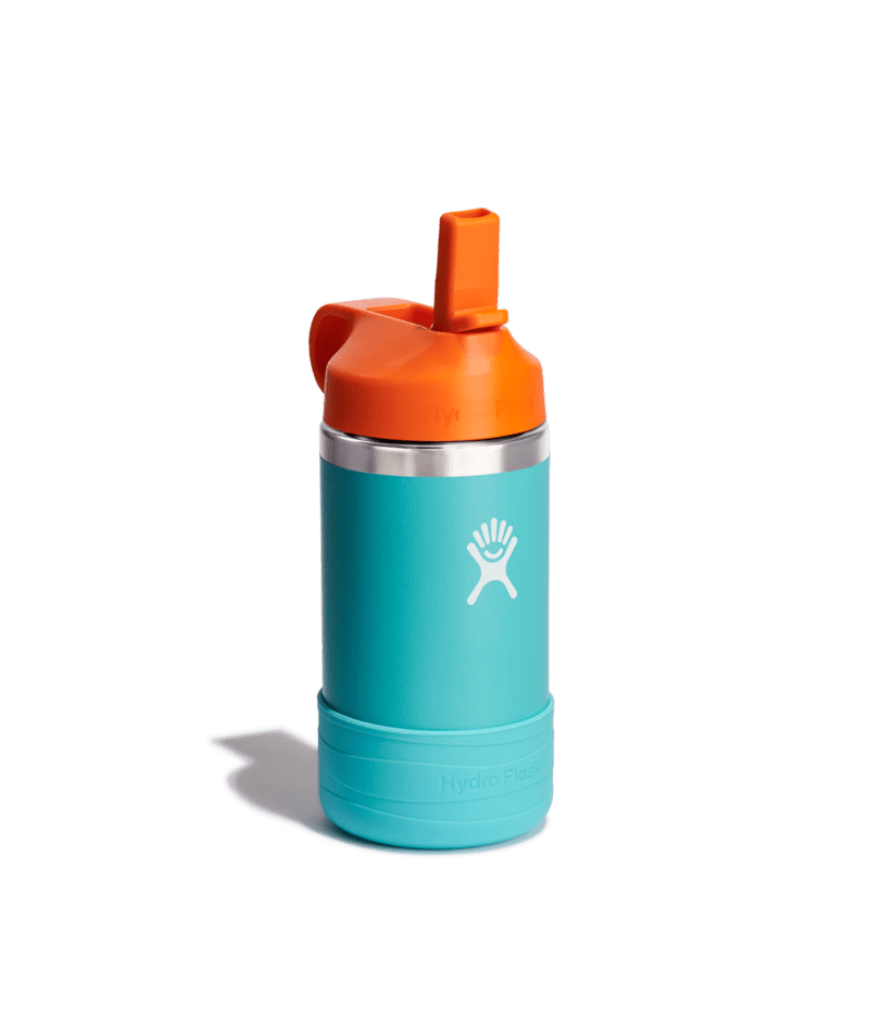 Hydro Flask Kids 12 Oz Wide Mouth Straw Cap And Boot in W12CSWBB363