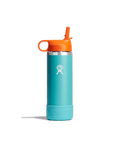 Hydro Flask 18 Oz Kids Wide Mouth Straw Cap And Boot in W18CSWBB363