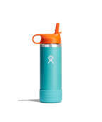 Hydro Flask 18 Oz Kids Wide Mouth Straw Cap And Boot in W18CSWBB363