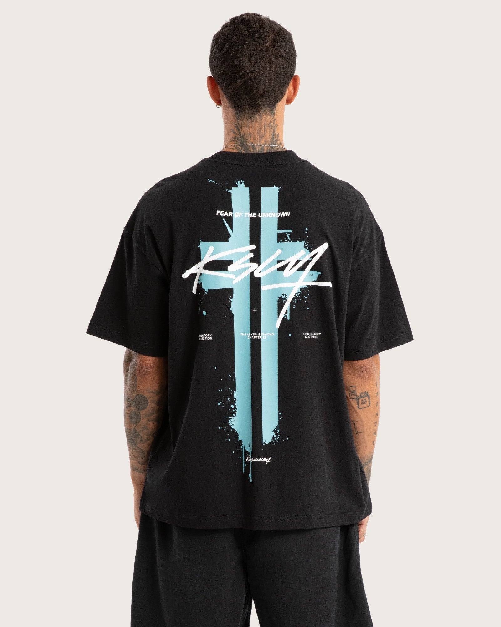 Kiss Chacey Grail Standard Tee in Jet Black