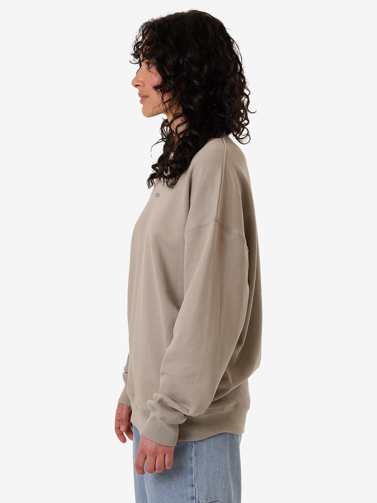 Thrills Minimal Thrills Slouch Crew - String in String