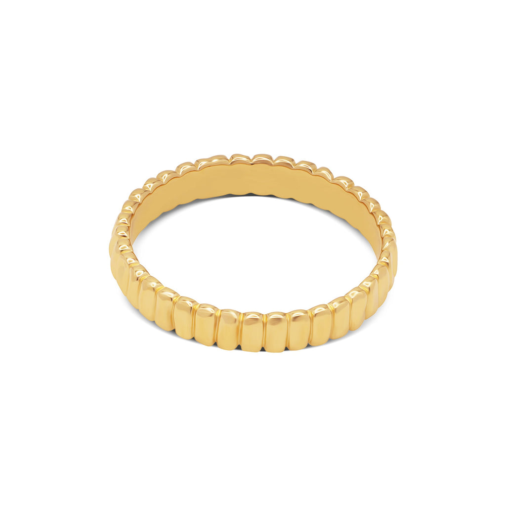 MiKi Jewellery Ember Gold Ring in Single