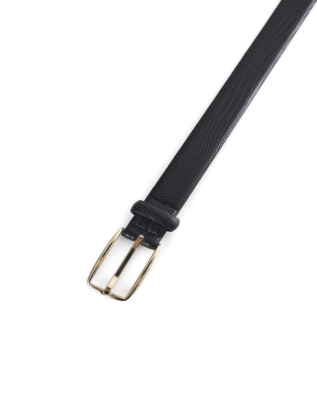 Billini HELENA BELT in BLACK LIZARD-GOLD