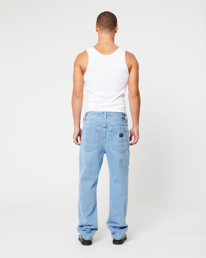 Abrand Jeans A4 Taper Derek in BLEACHED VINTAGE INDIGO