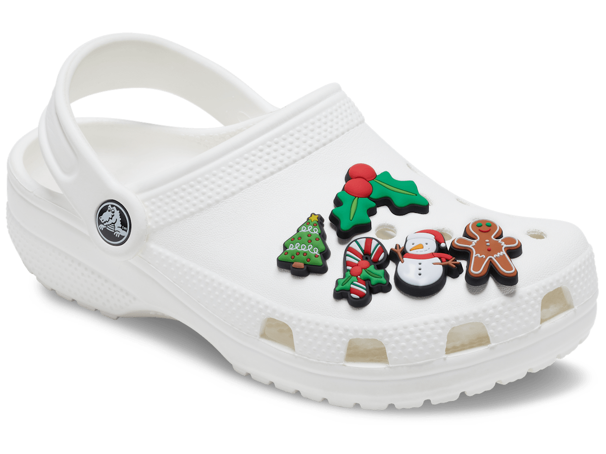 Crocs Iconic Christmas 5 Pack in Single