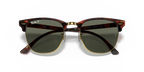 Ray-Ban® CLUBMASTER RED HAVANA G-15 GRE in Tortoise On Gold