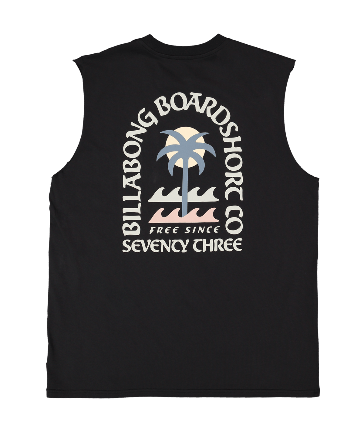 Billabong PORTAL MUSCLE in WASHED BLACK