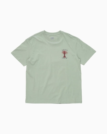 Salty Crew ROCK LOBSTER CLASSIC SS TEE in SLATE GREY