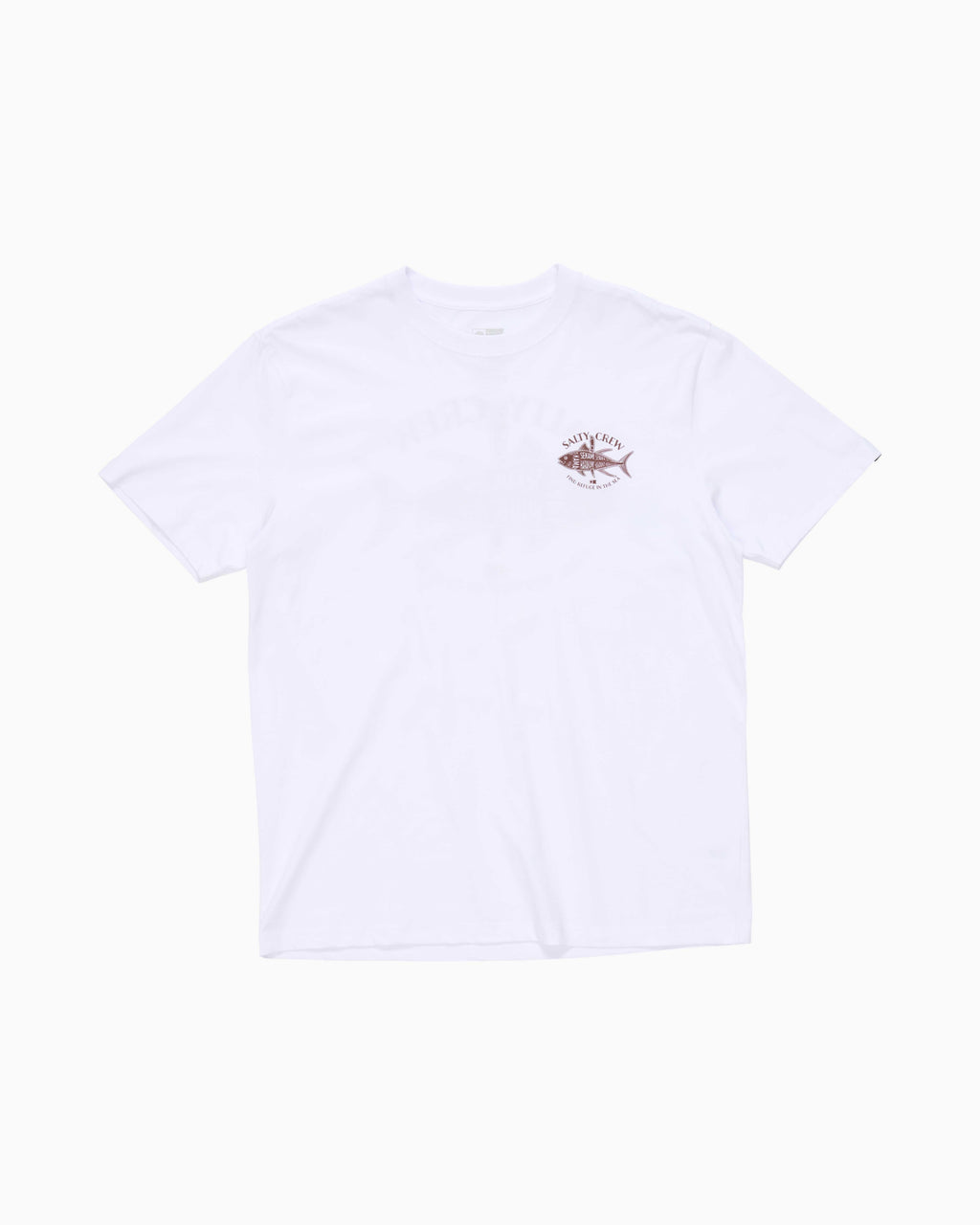 Salty Crew Omakase Premium SS Tee - White in WHITE