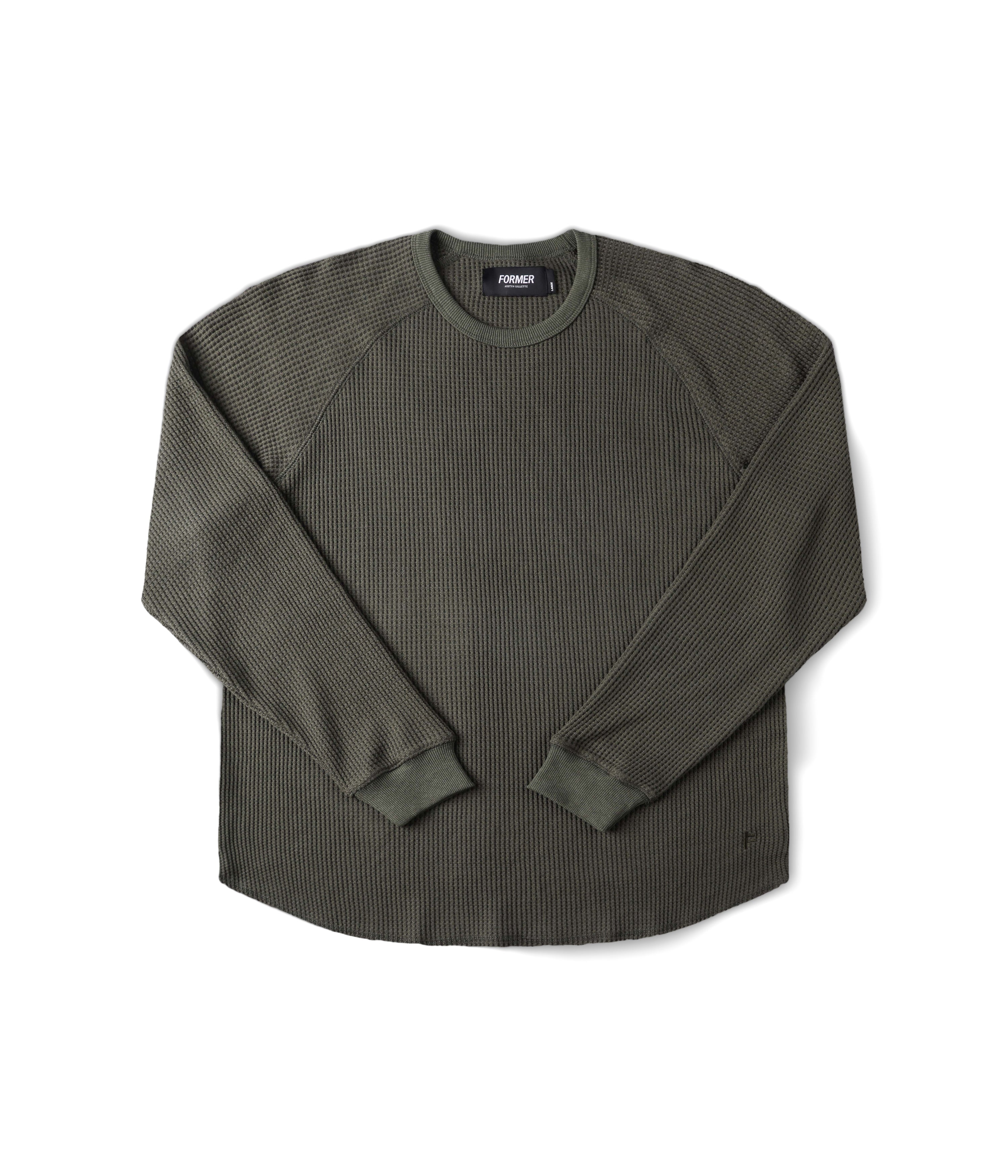 Former Ag Raglan Waffle in SURPLUS