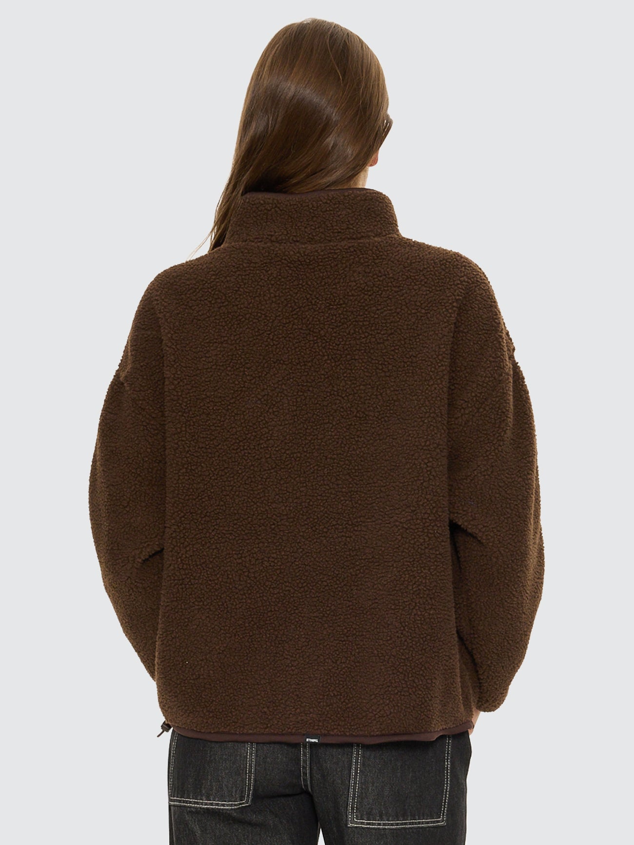 Thrills Co All Star Sherpa Fleece - Brown in Brown