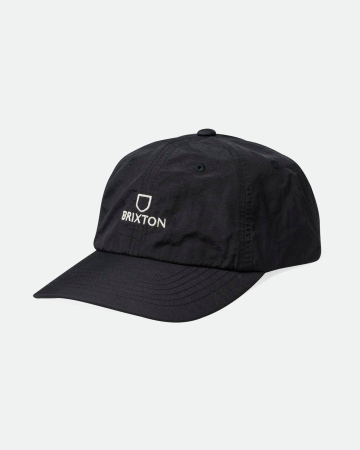 Brixton Alpha Np Lp Adj in BLACK/WHITE RINSE