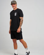The Mad Hueys Anchor Skull | Ss Tee in BLACK