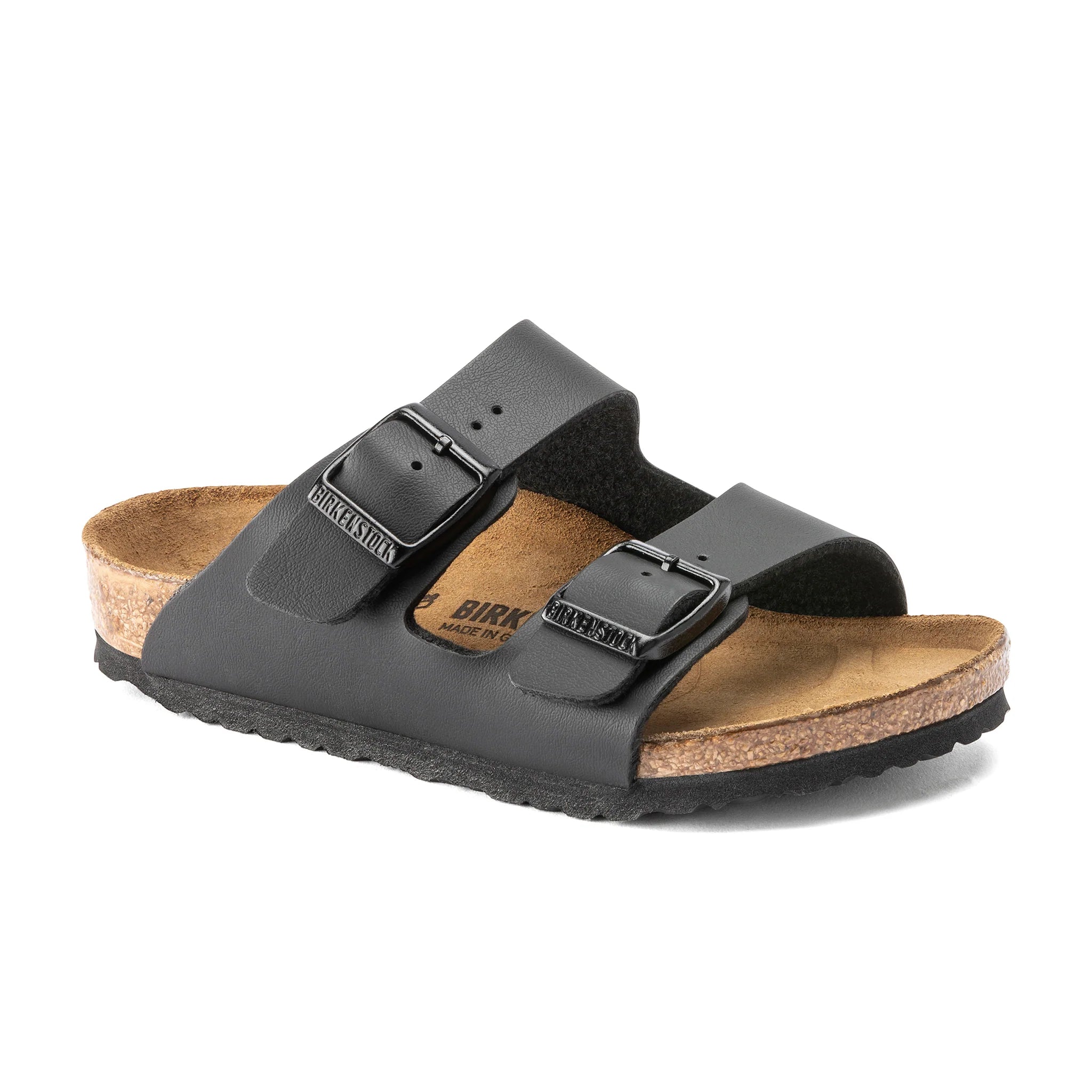 Birkenstock Arizona Kids Black Birko-Flor Regular