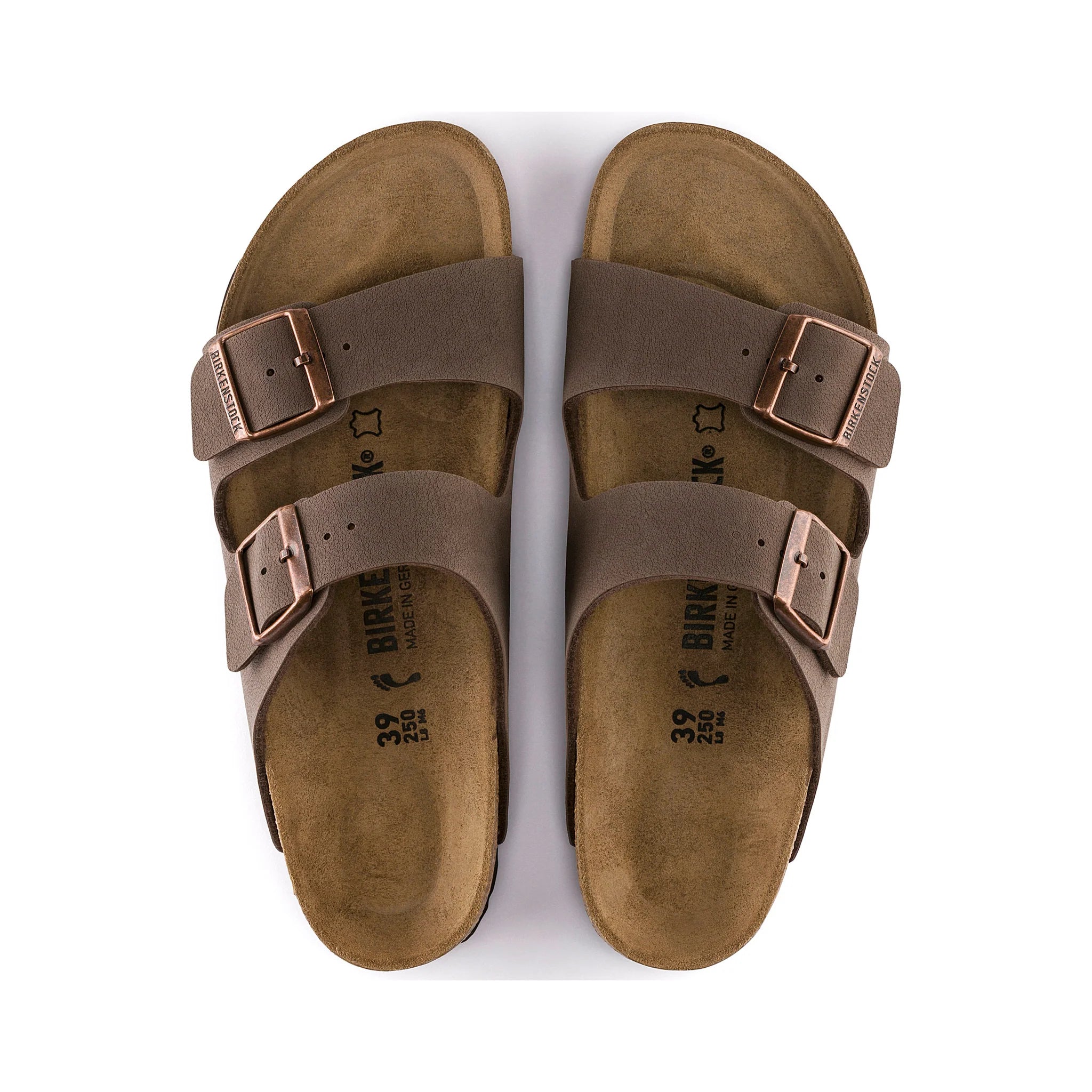 Birkenstock Arizona Mocca Birkibuc Regular