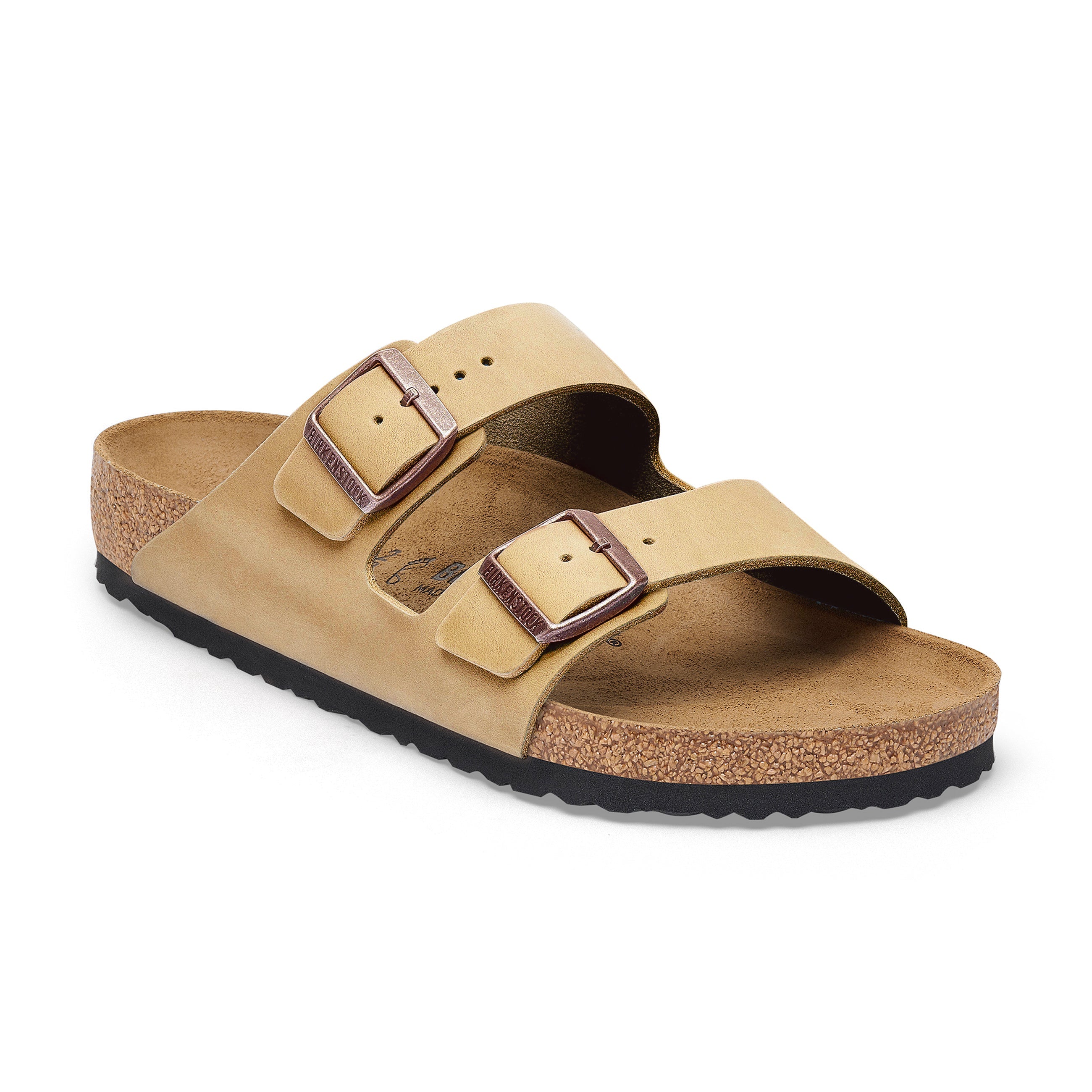 Birkenstock Arizona Tabacco Brown Oiled Leather Regular in Arizona Tabacco Brown