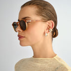Le Specs TEEN SPIRIT DEUX TORT in GREEN TINT