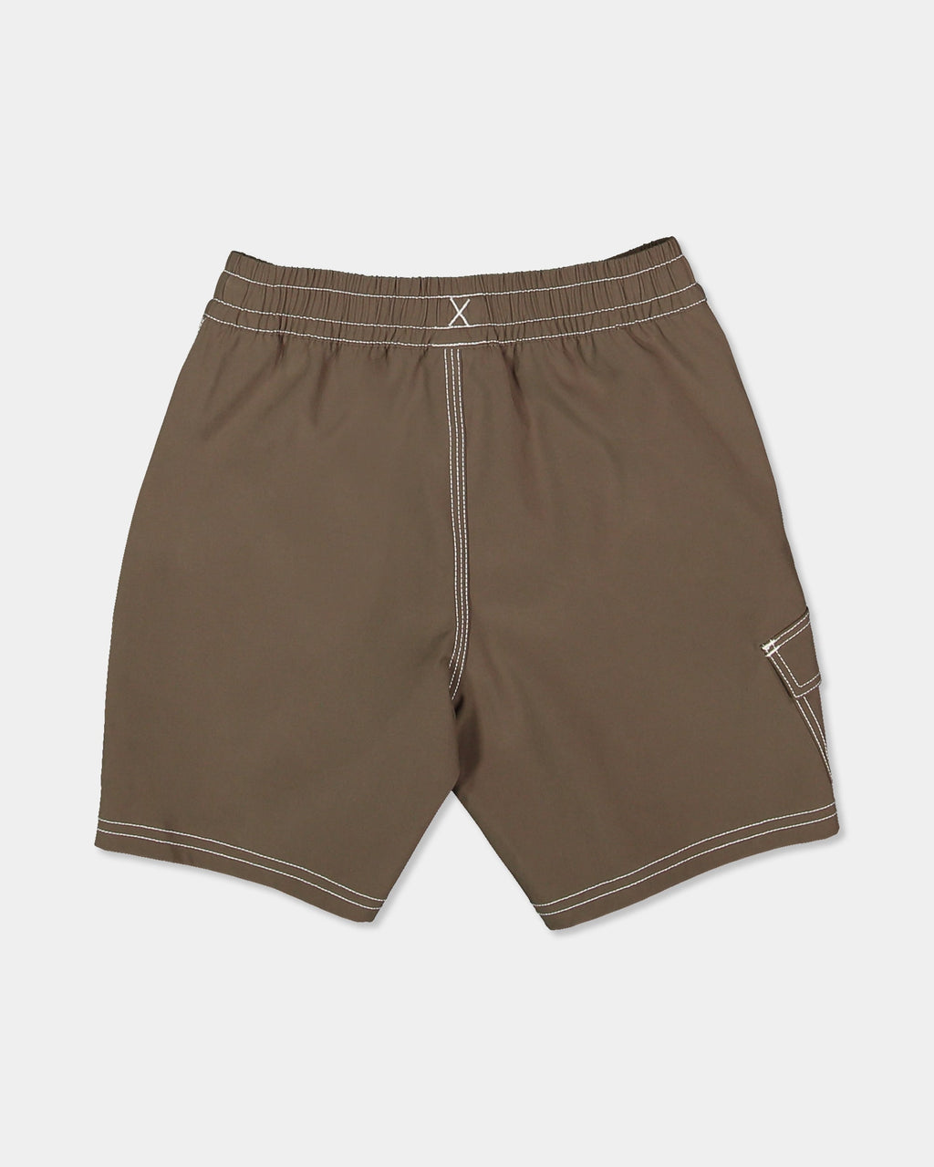 Quiksilver Boys 2-7 Exhibit 13" Volley Shorts in Canteen