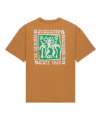 Quiksilver Mens Serenity Splash T-Shirt in Tobacco Brown