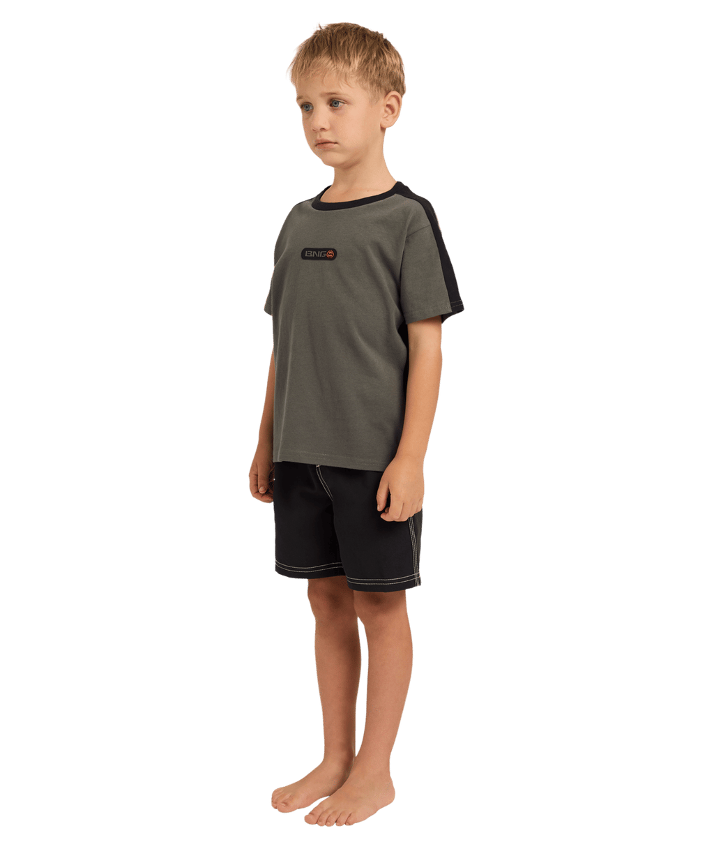 Billabong GROMS SPEC ICONIC SS in FOREST
