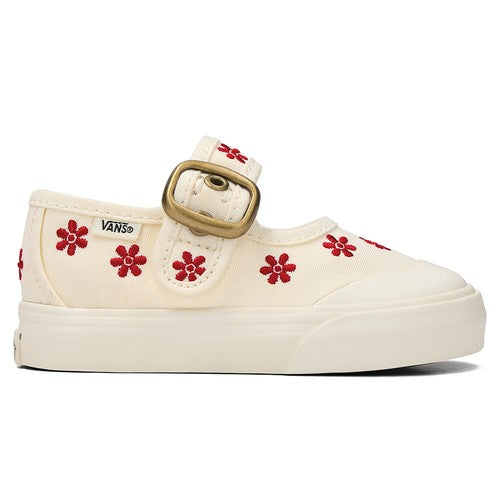 Vans Mary Jane in Chantilly Floral WHITE/RACING RED
