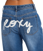 Roxy BACKSLIDER DENIM PANT in BLUE
