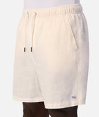 Industrie The Marina Linen Short - Coconut in COCONUT