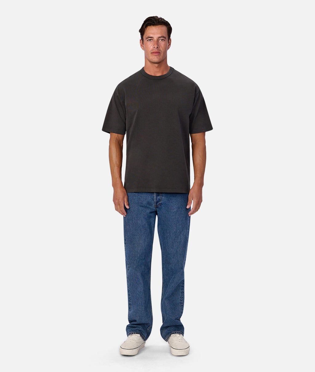 Industrie The Del Sur Tee - PD Black in PD BLACK