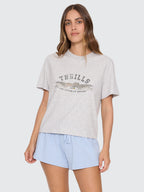 Thrills Co The Power of Dreams Essential Tee - Snow Marle in Snow Marle