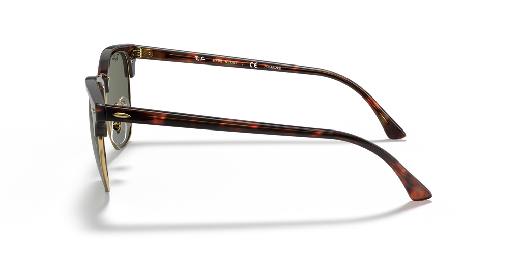 Ray-Ban® CLUBMASTER RED HAVANA G-15 GRE in Tortoise On Gold