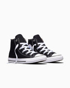 Converse Chuck Taylor All Star Junior High Top Black in Black
