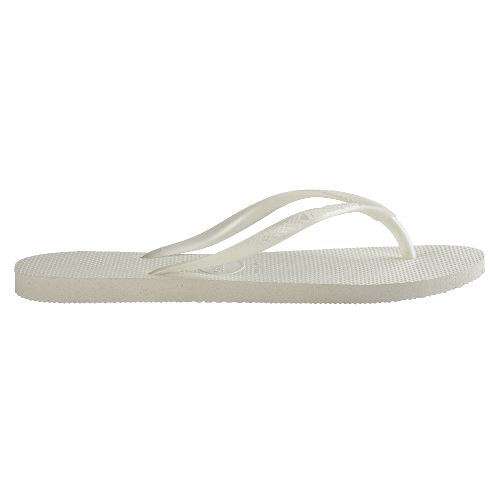 Havaianas Slim Metallic White in White