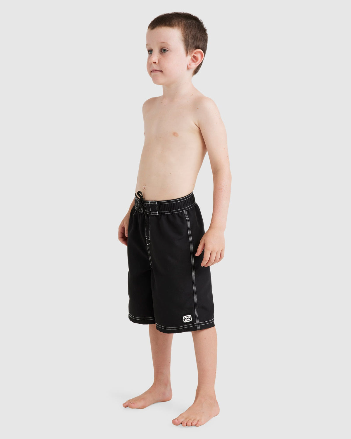 Billabong Boys 2-7 Throw On Boardshorts in BLACK