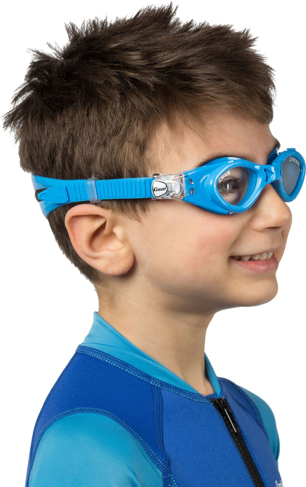 Cressi Crab Goggles in Azure