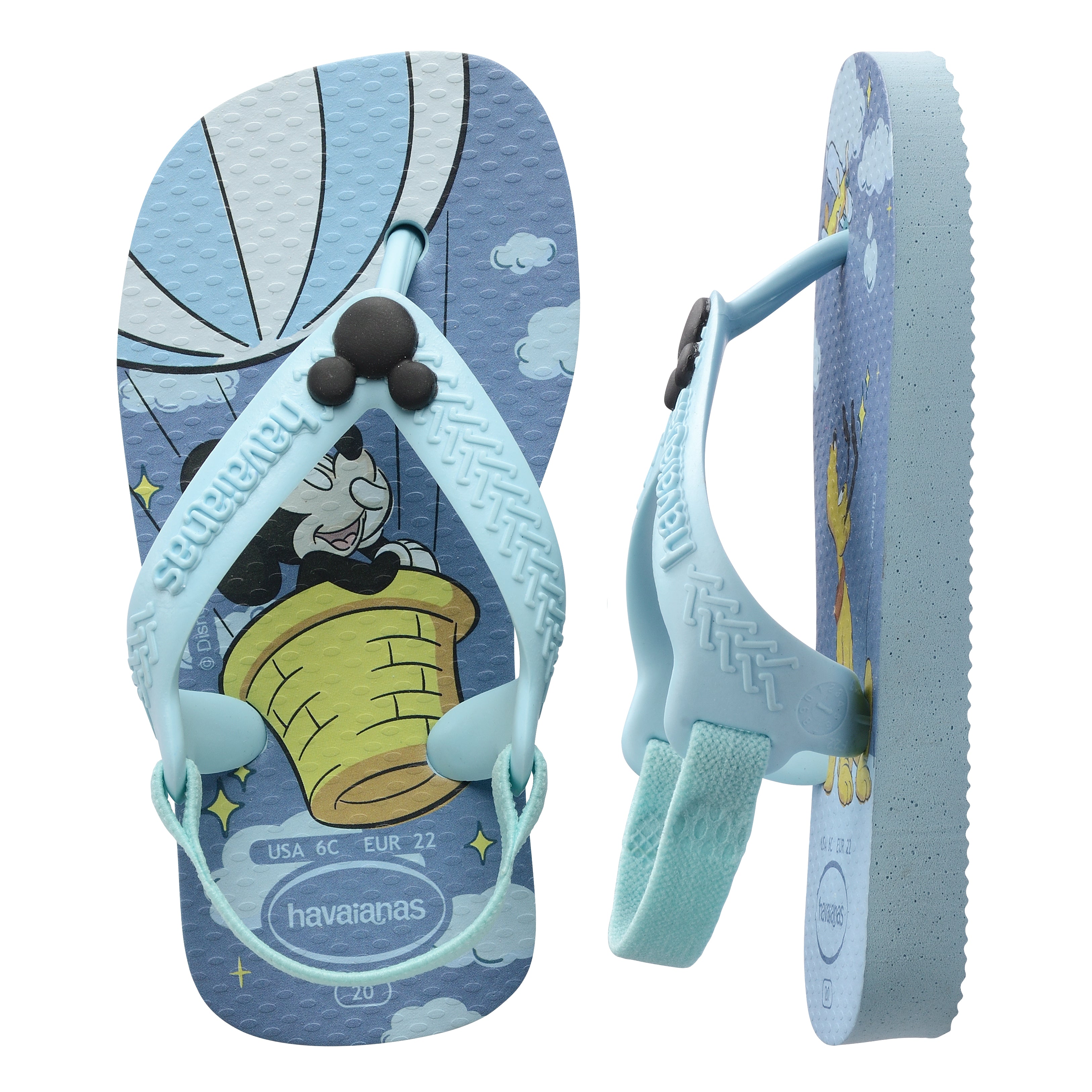 Havaianas Baby Disney Classics Macelo Blue in Blue