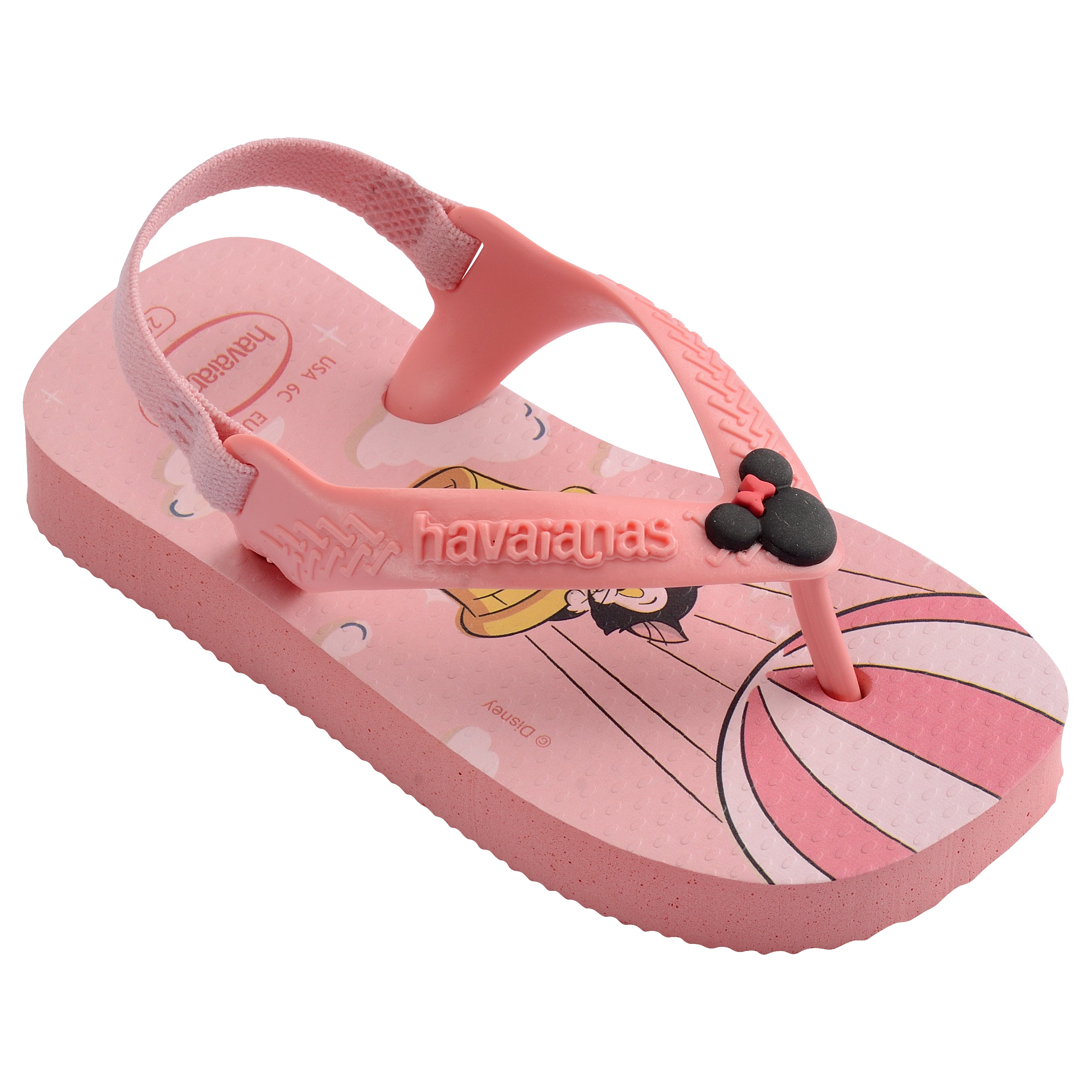 Havaianas Baby Disney Classics Pink Mango in Pink