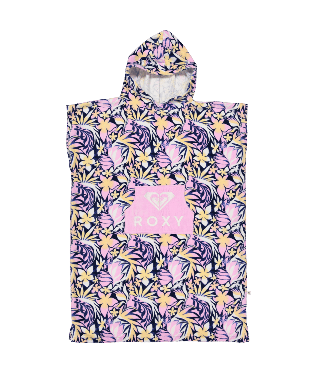 Roxy Girls 8-16 Roxy Vibes Hooded Towel in Marina