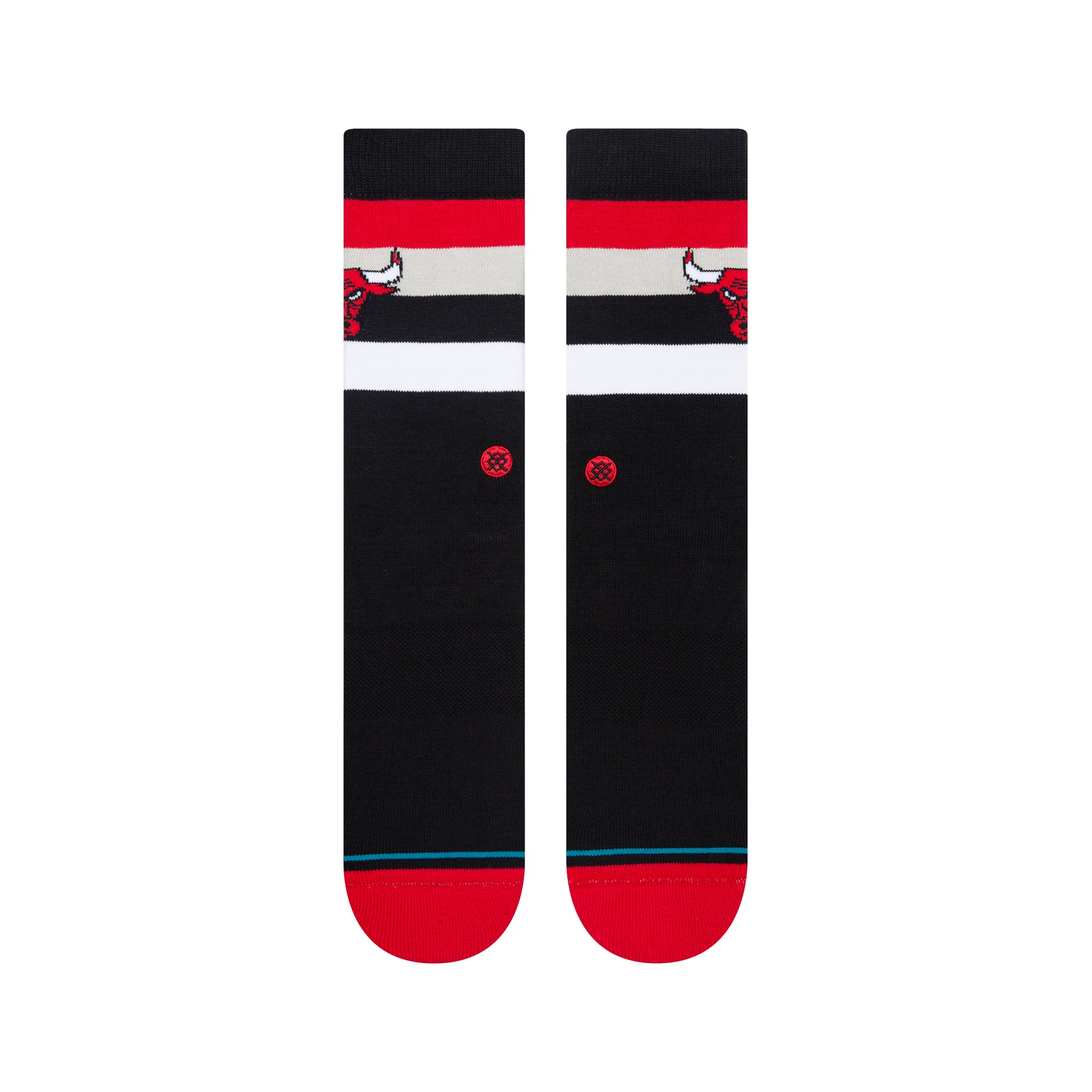 Stance BULLS ST CREW in RED