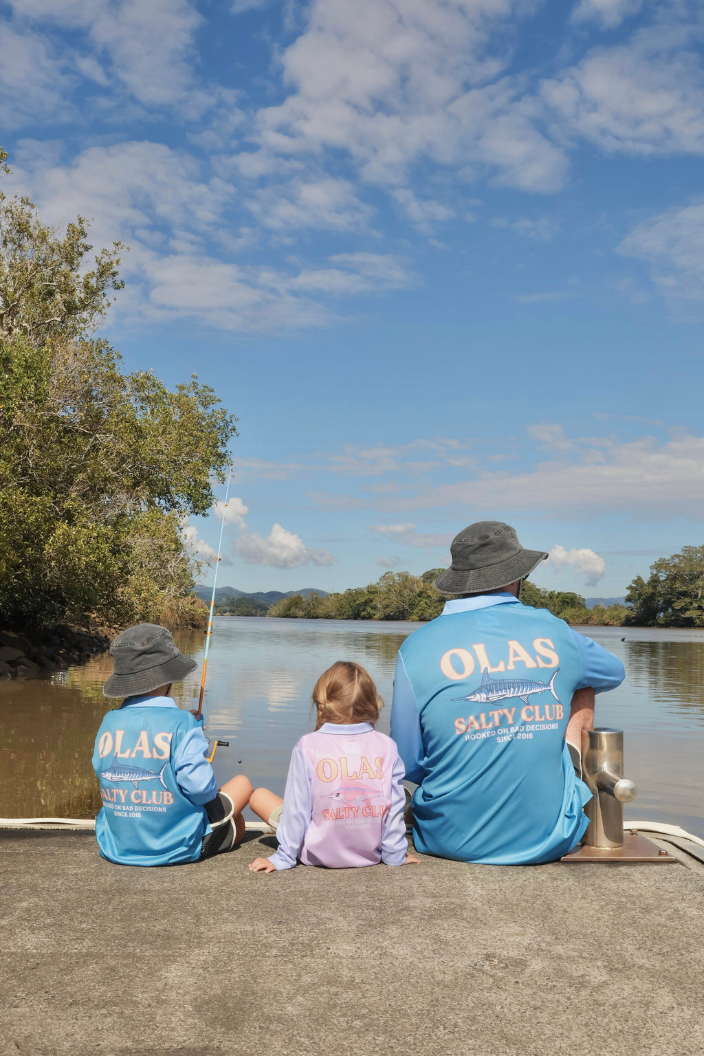 Olas Supply Co PEARL MARLIN MINI FISHING SHIRT in Single