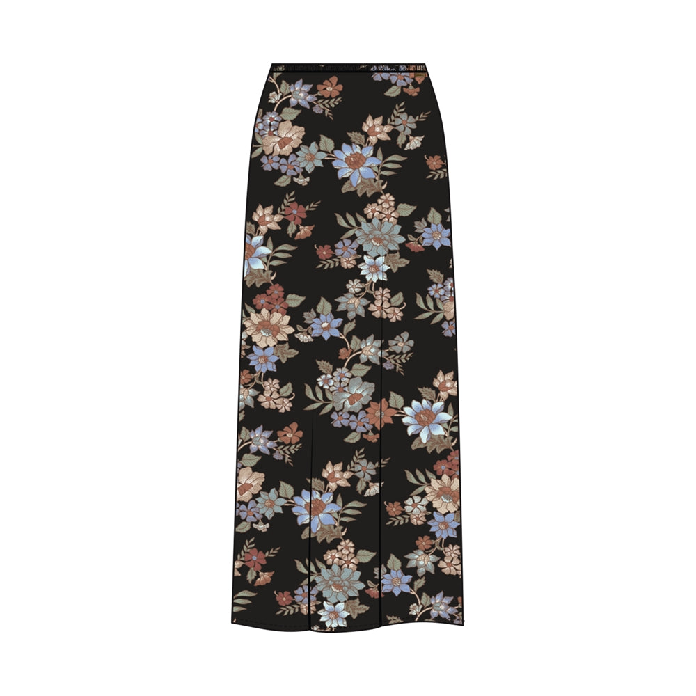 O'Neill Bellamy Bali Floral Midi in BLK BLACK