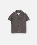 Indie Kids The Aman S/s Shirt - Bark in BARK 25