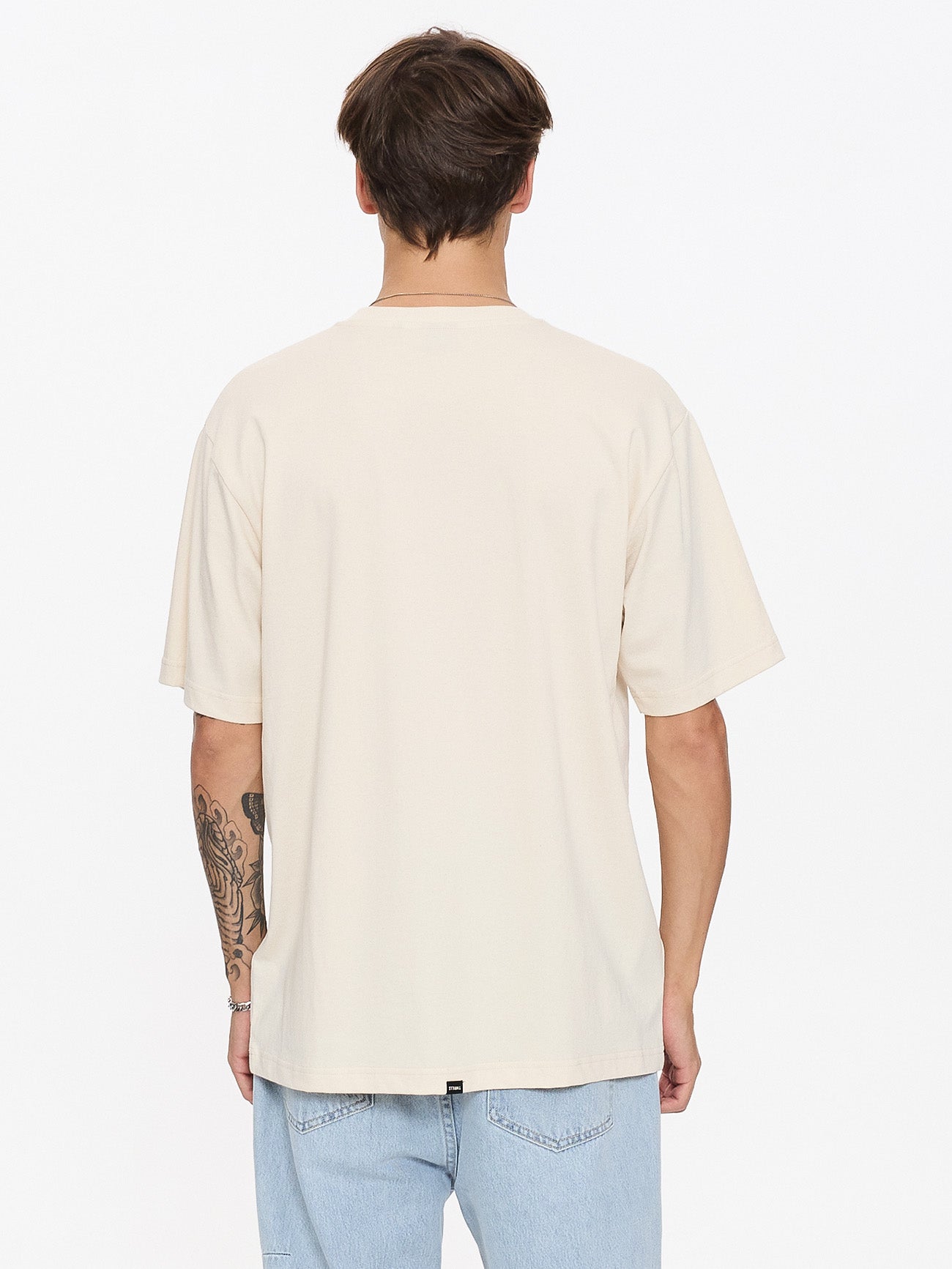 Thrills Co Beauty Around Us Oversize Fit Tee - Unbleached in Unbleached