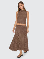 Thrills Co Best Of Luck Tank - Cocoa in Cocoa