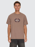 Thrills Co Wreath Of Desire Embro Merch Tee - Falcon in Falcon