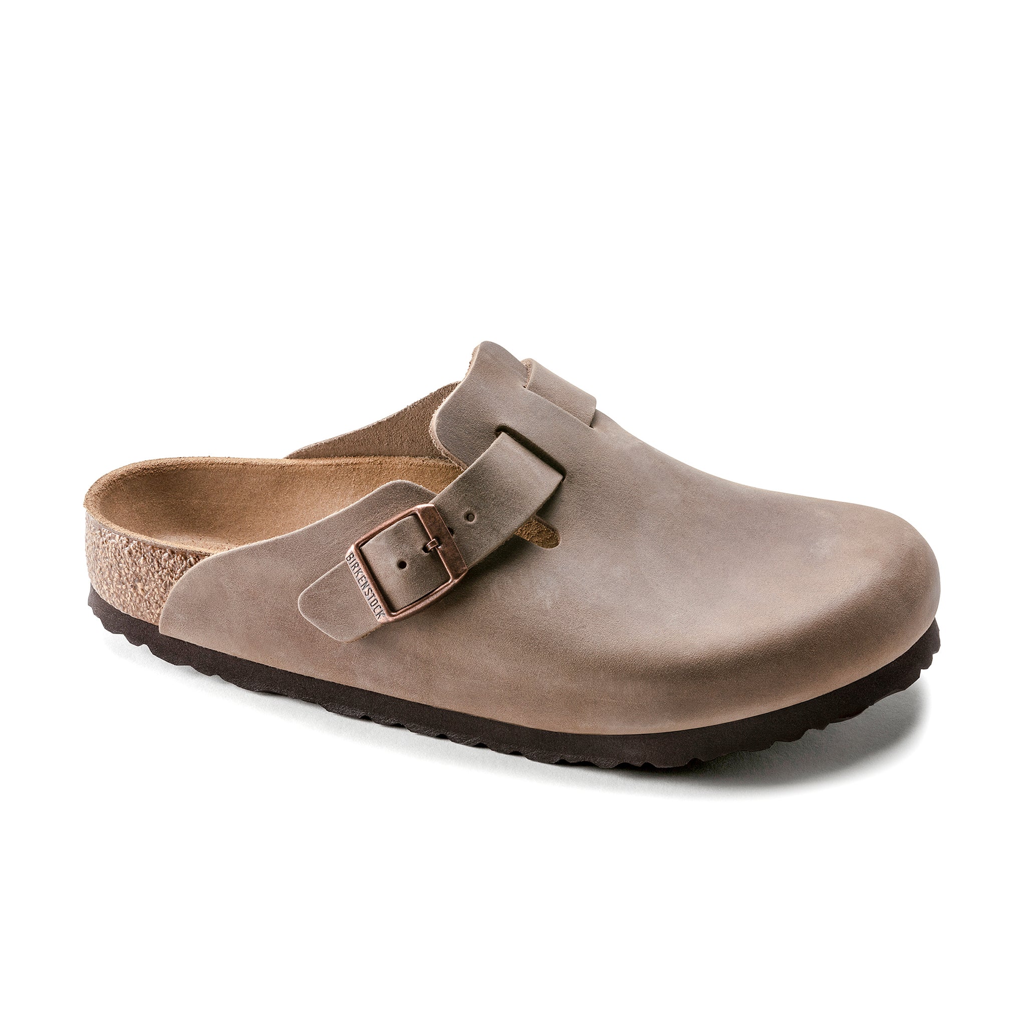 Birkenstock Boston Tabacco Brown Oiled Leather Regular