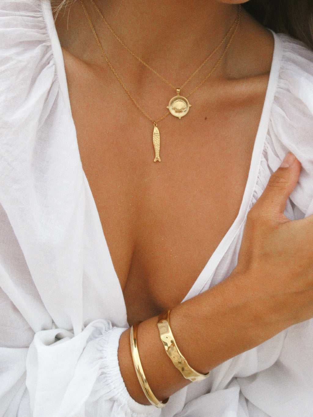 Malakai The Label Cairo Cuff 18K Gold in Default Title